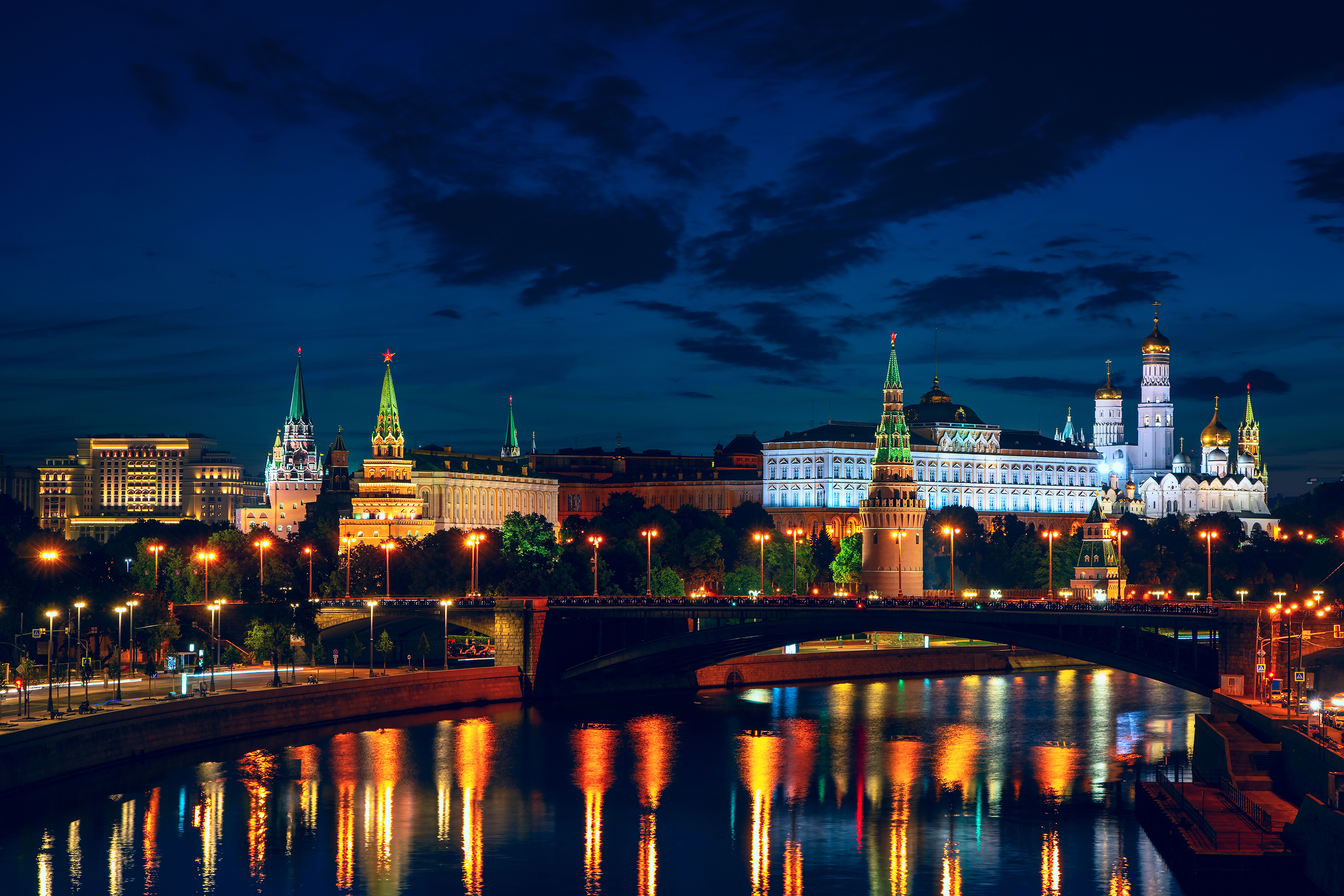 Московский Кремль и Москва-река
