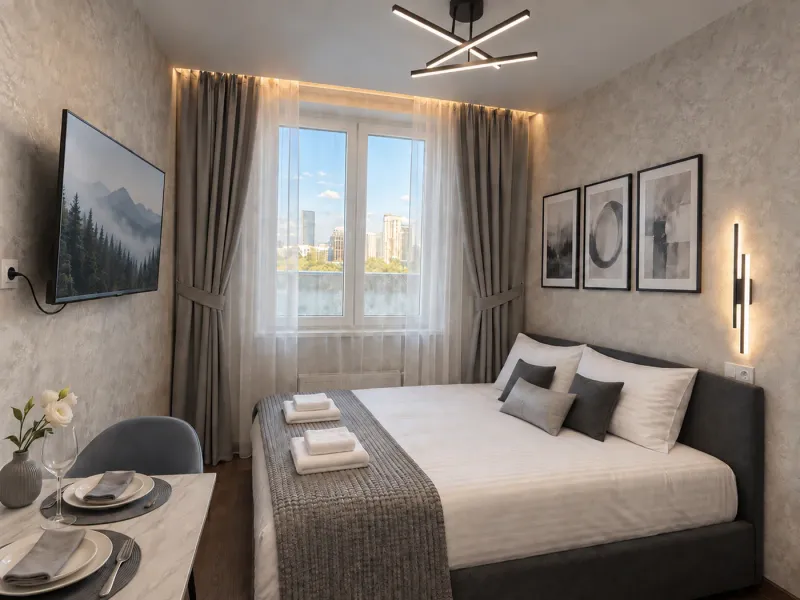 Белая звезда · интерьер, фото 1 — Москва, Берёзовая аллея, 19к6