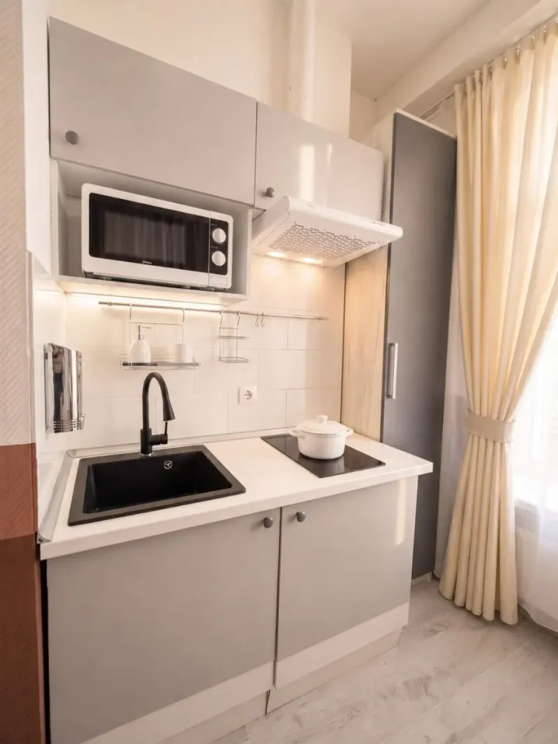 Терракотовый закат · интерьер, фото 3 — Москва, проезд Серебрякова, 11к1